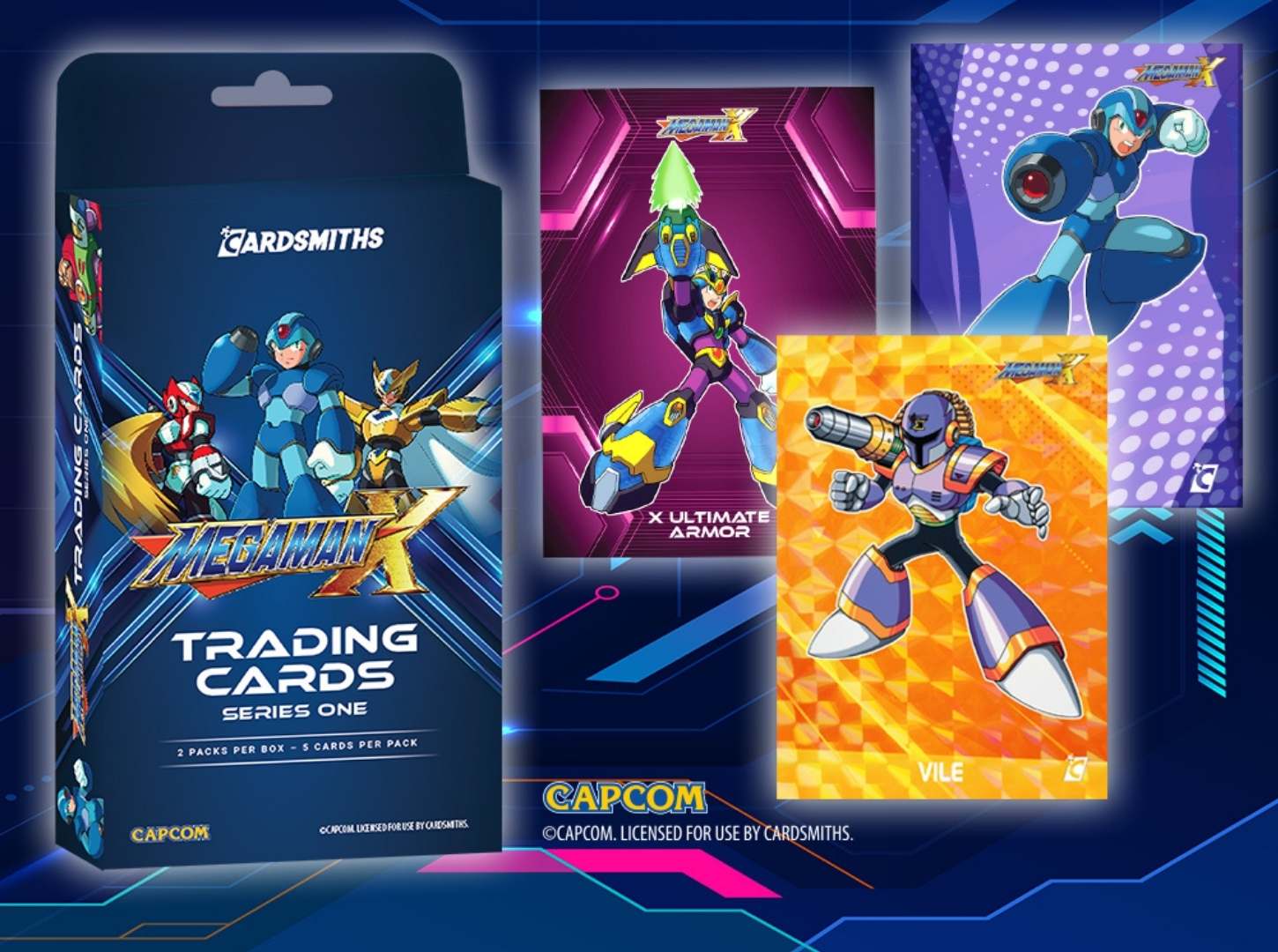 Cardsmiths Launch Mega Man™ X Trading Cards