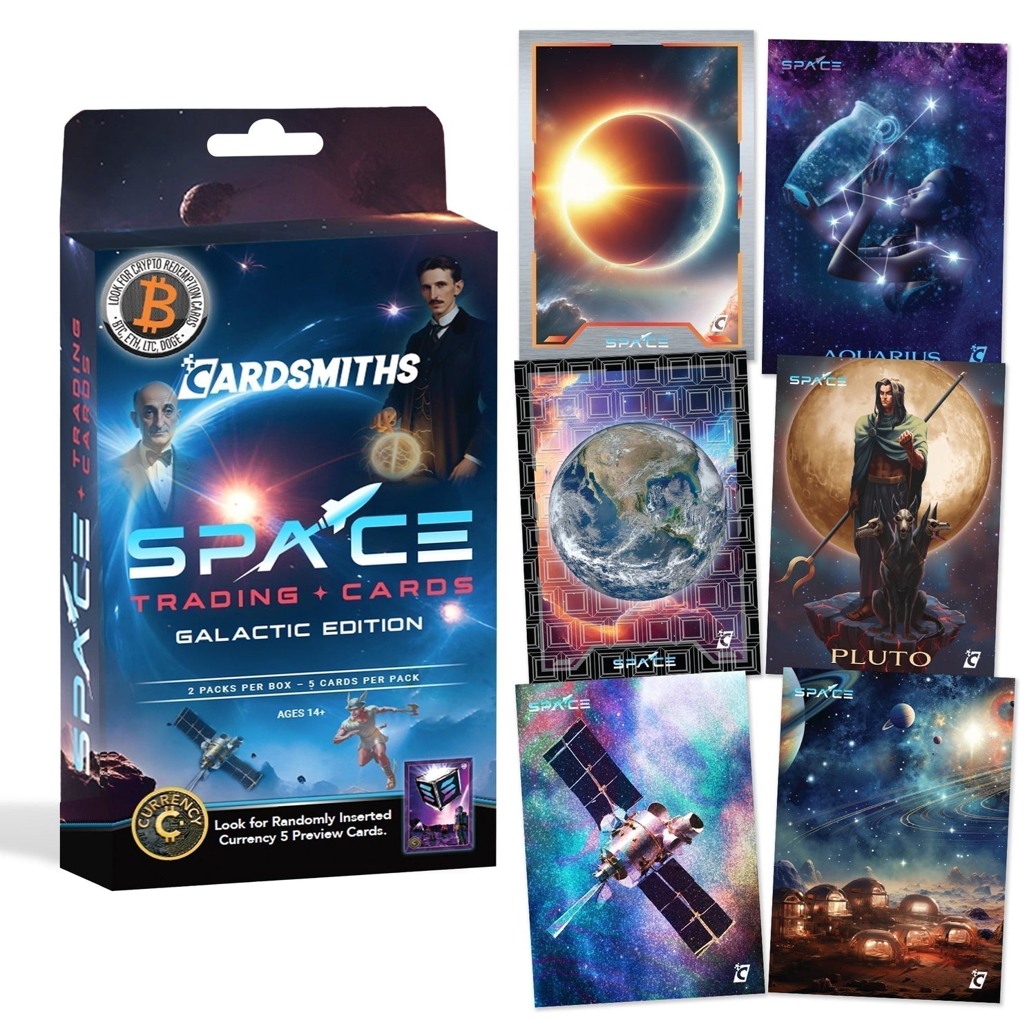 Cardsmiths’ SPACE: Galactic Edition Trading Cards Now Launching Into Your Orbit