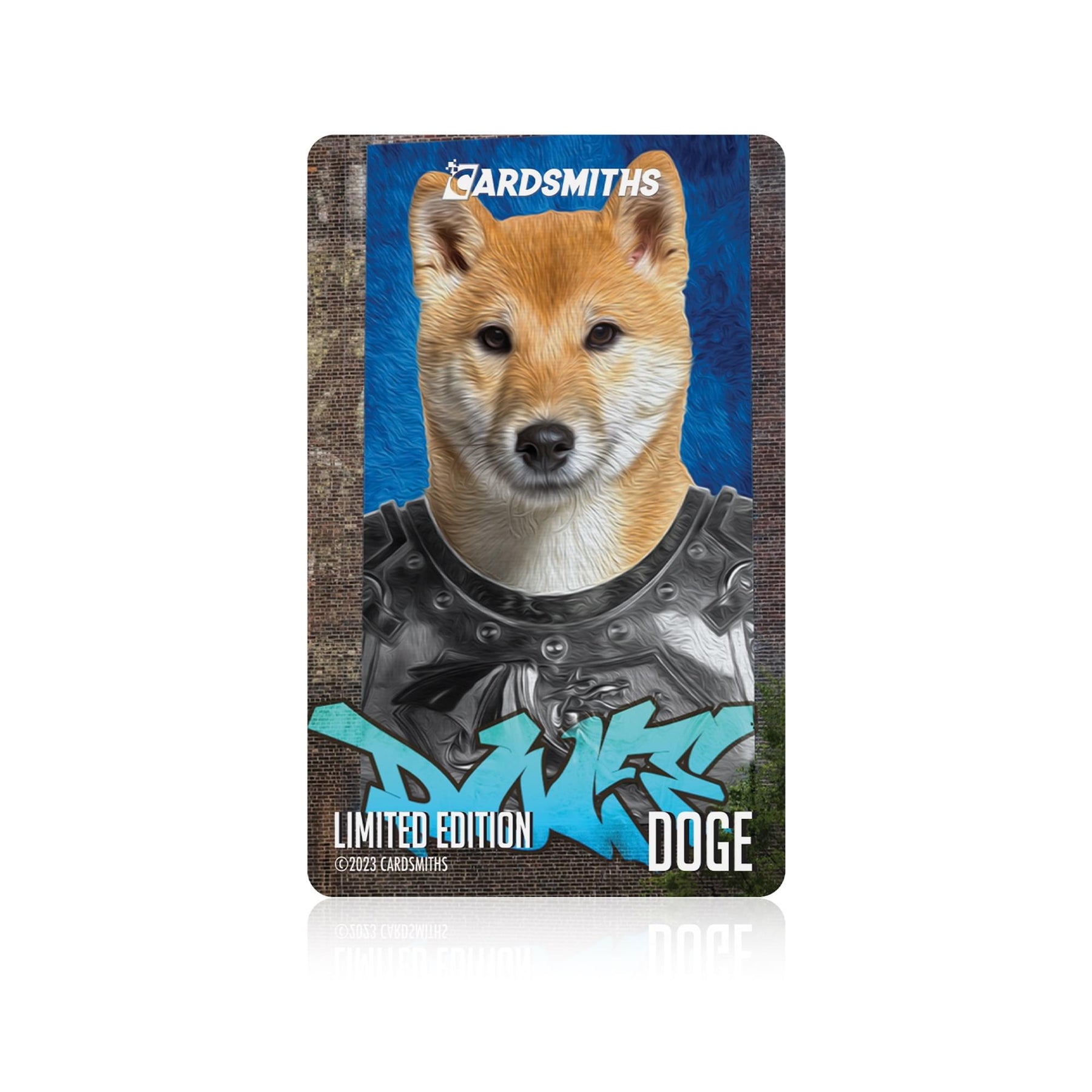 Cardsmiths Dogecoin Ballet Limited Edition Wallet Card | Shiba