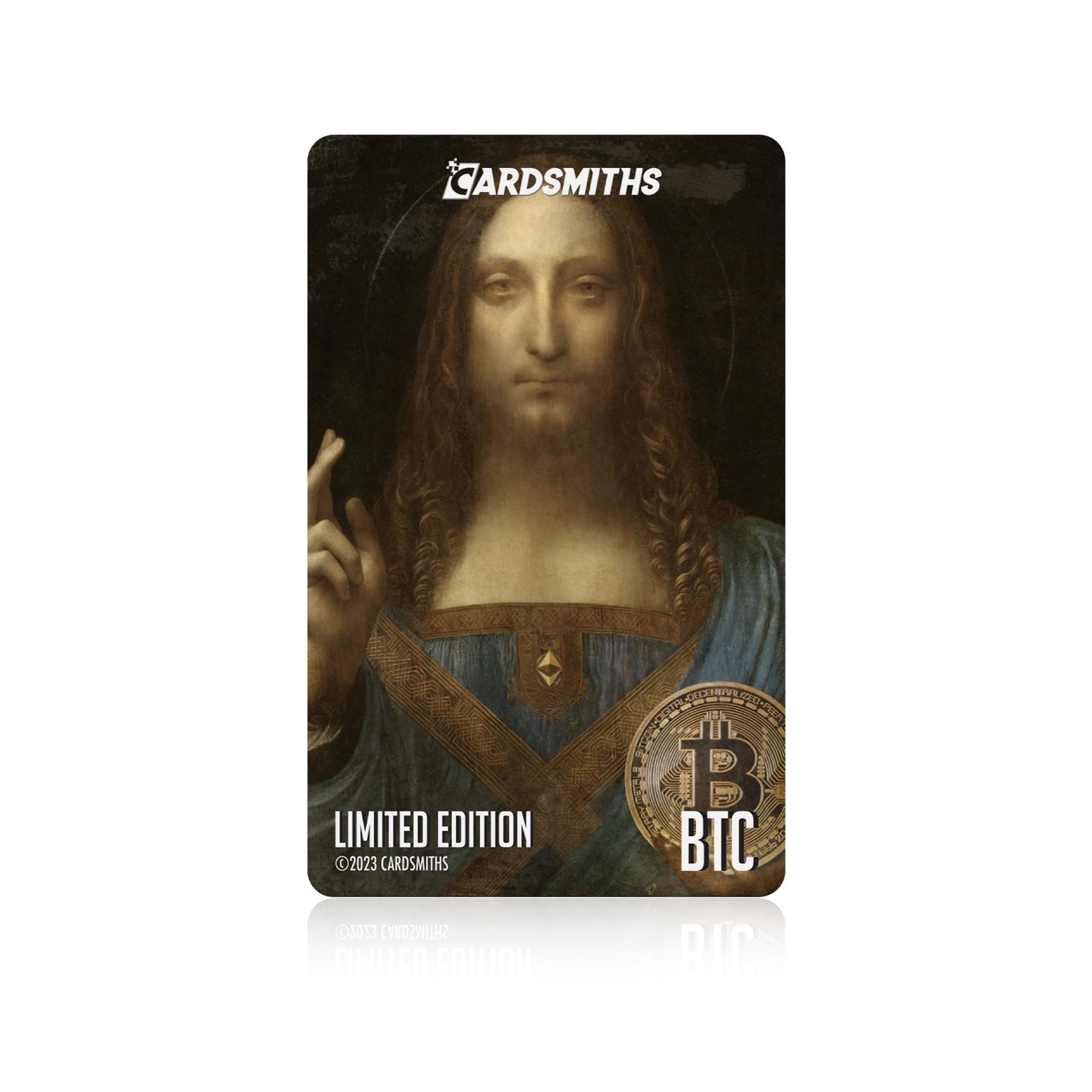Cardsmiths Bitcoin Ballet Limited Edition Wallet Card | Salvator Mundi