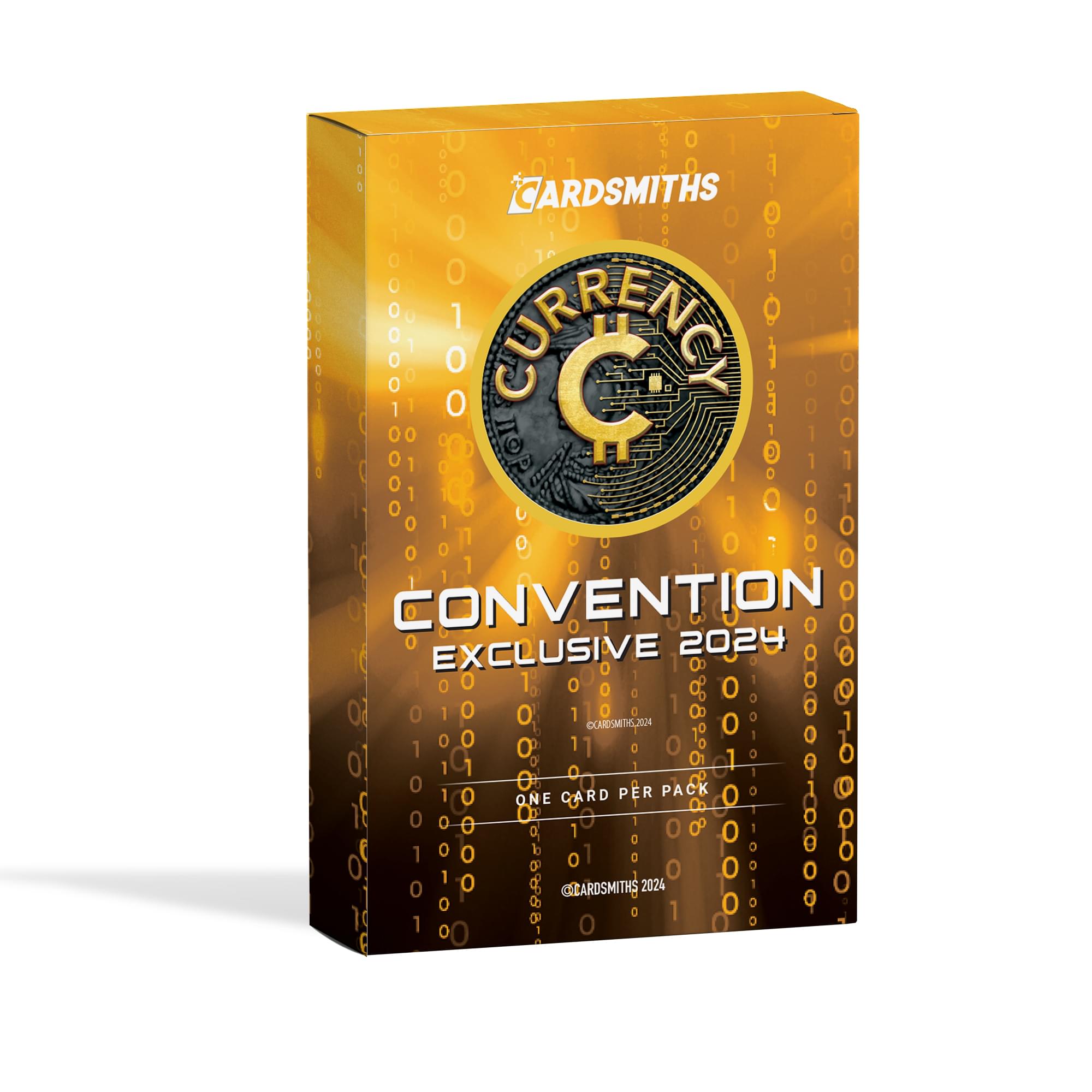 Cardsmiths Currency Bitcoin Refractor Trading Card | 2024 Convention E