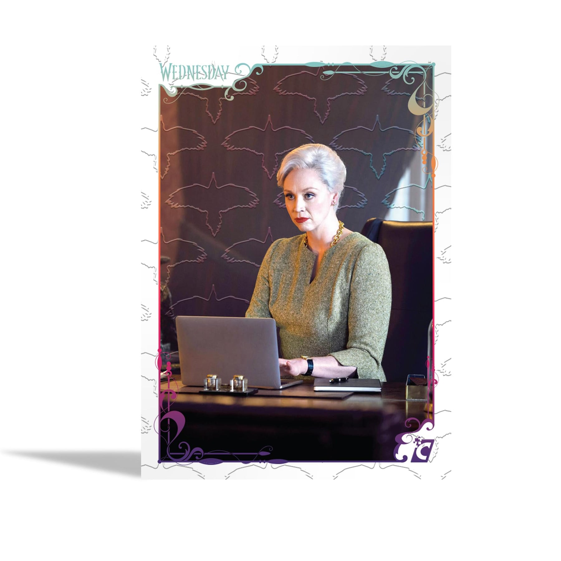 Wednesday Series 1 Trading Cards Mega Box | 8 Packs