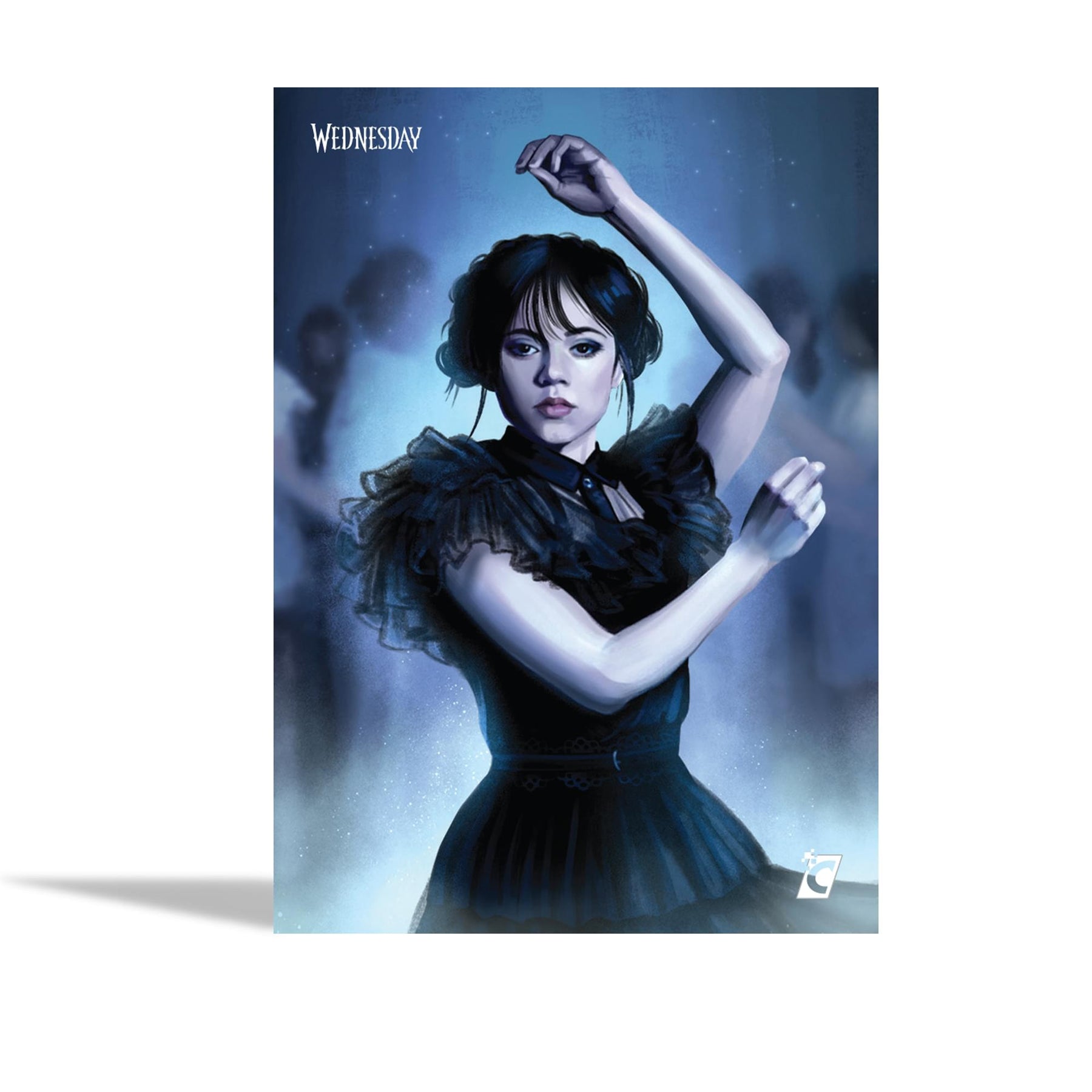 Wednesday Series 1 Trading Cards Collector Box | 2 Packs