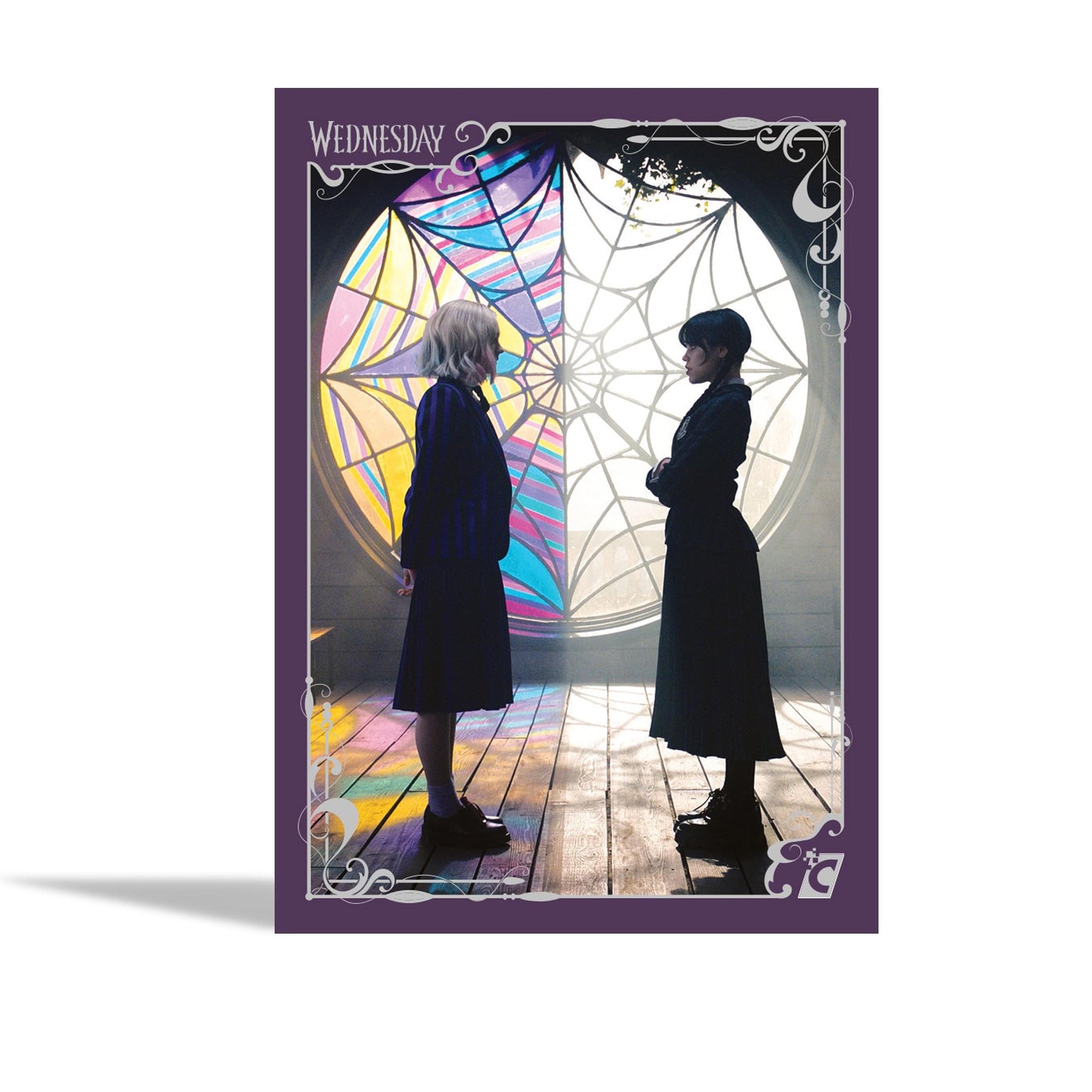 Wednesday Series 1 Trading Cards Collector Box | 2 Packs