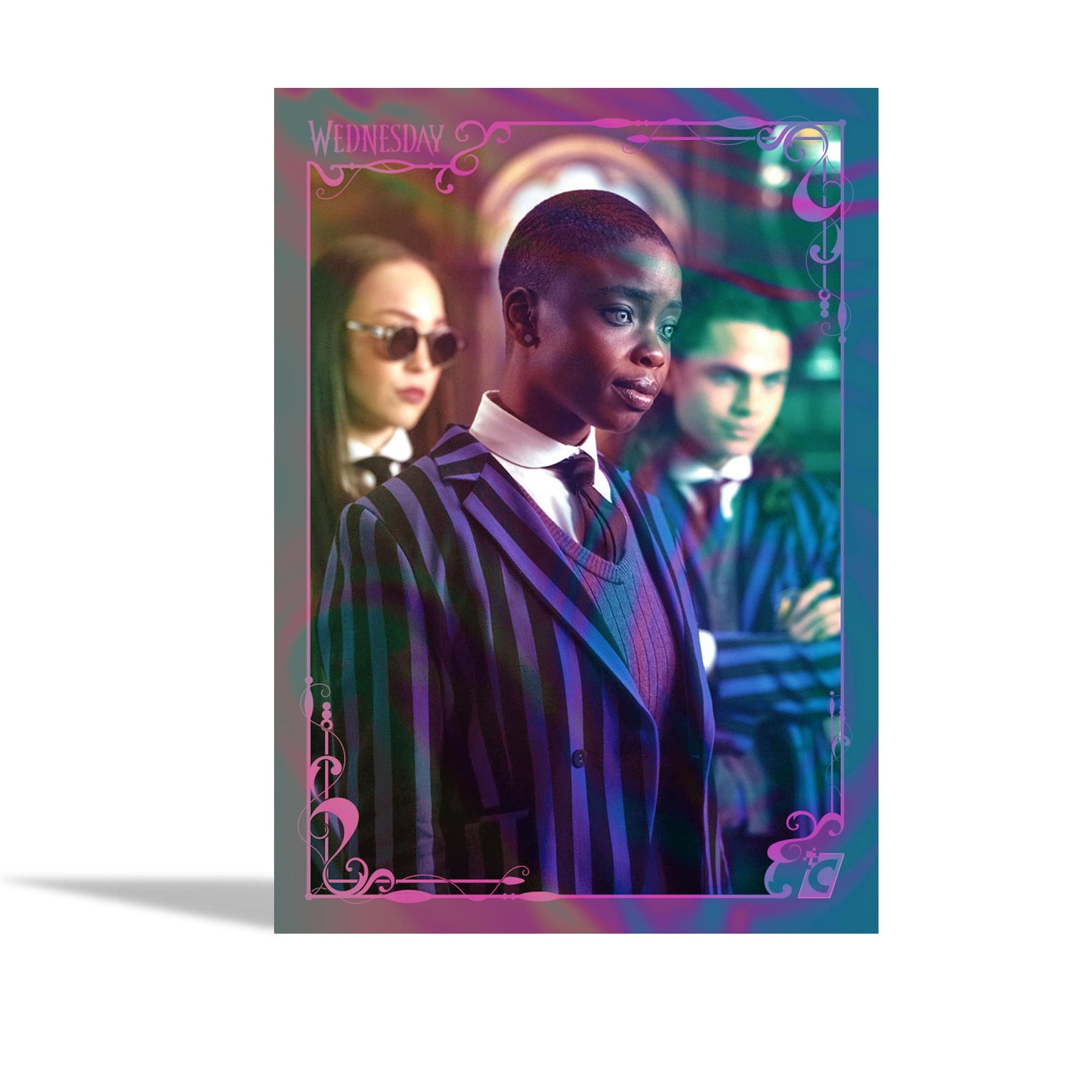 Wednesday Series 1 Trading Cards Collector Box | 2 Packs
