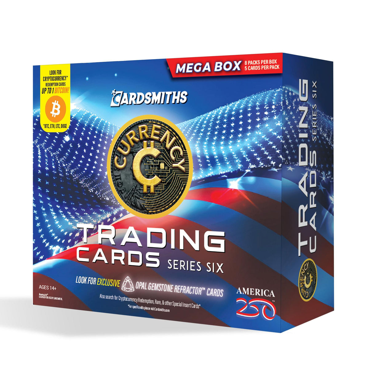 Currency Series 6 Trading Cards Mega Box | 8 Packs
