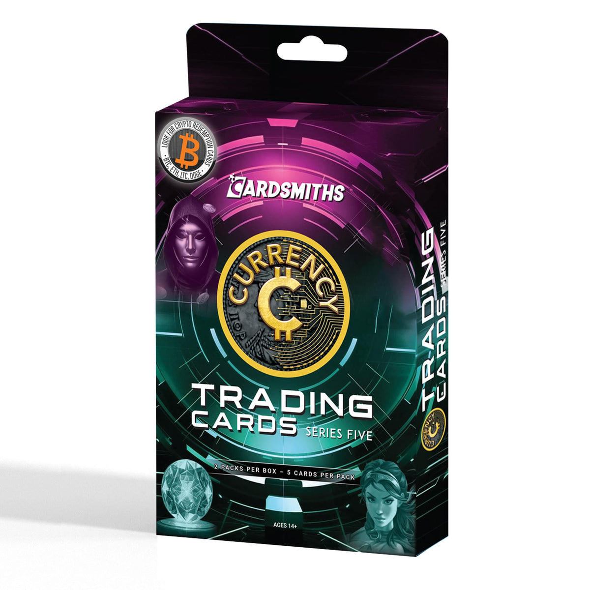 Currency Series 5 Trading Cards Collector Box Inner Carton | 12 Boxes