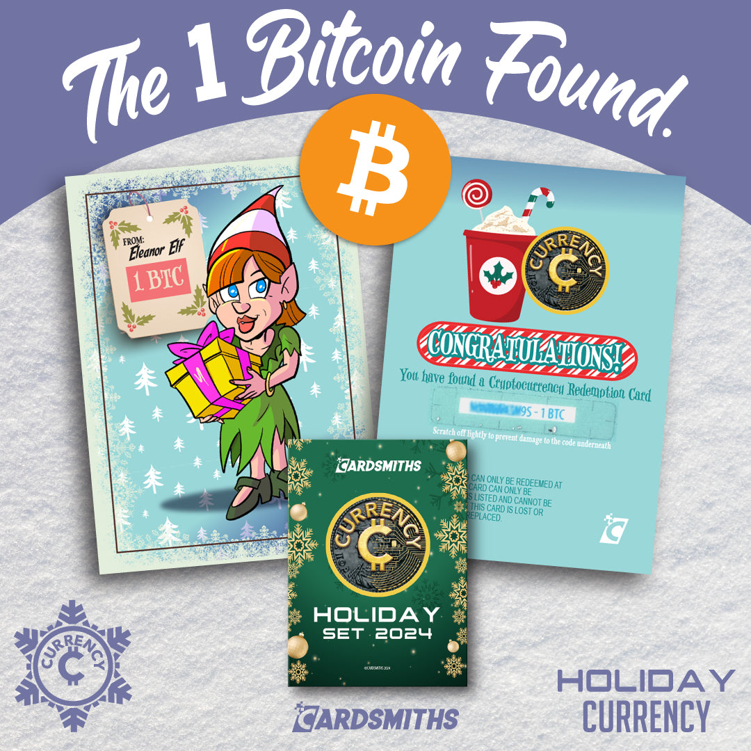 Collector Discovers Cardsmiths’ Rare 1 Bitcoin Redemption Card, Extending Holiday Cheer into the New Year