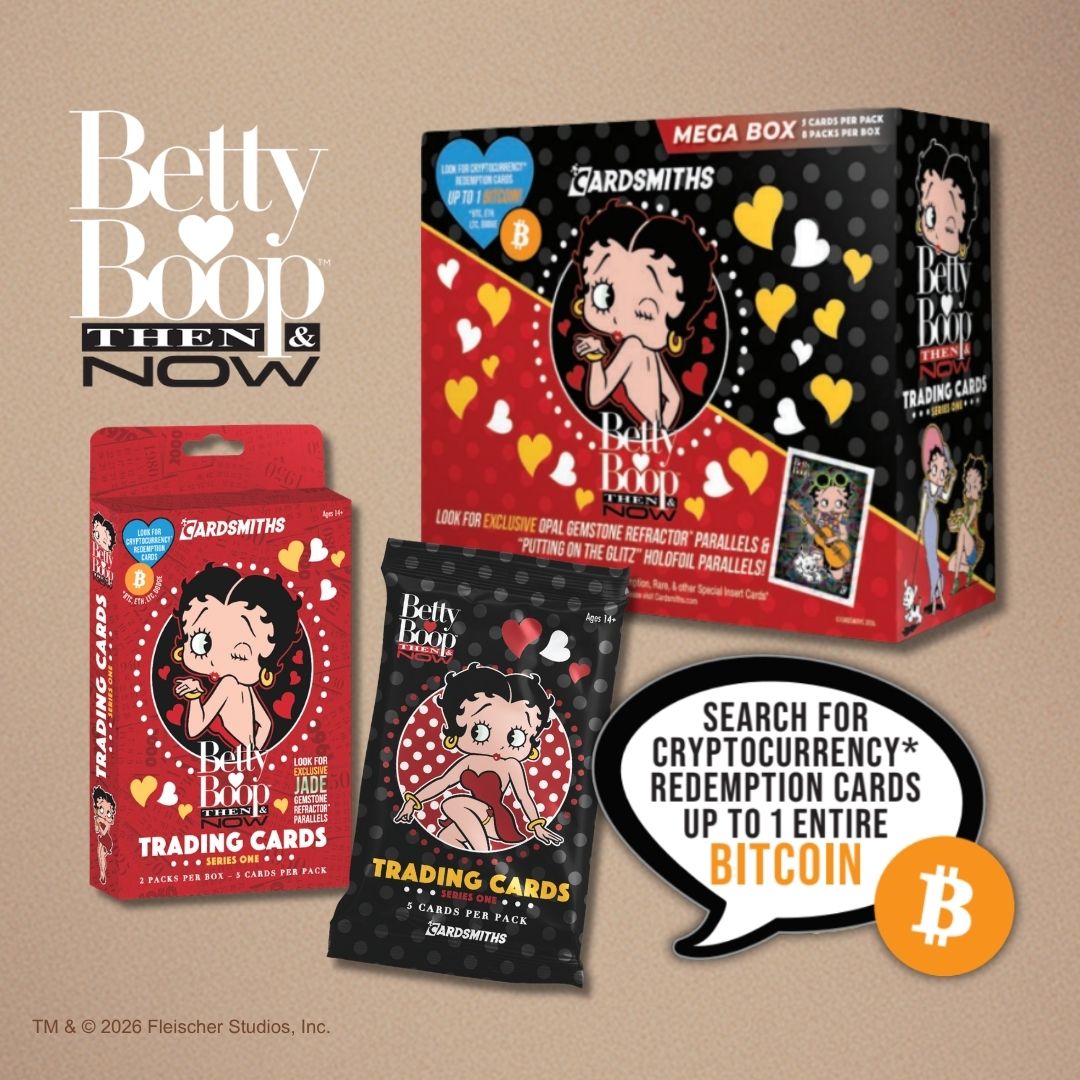 Cardsmiths Celebrates Betty Boop’s 96th Anniversary with Exclusive Trading Card Collection