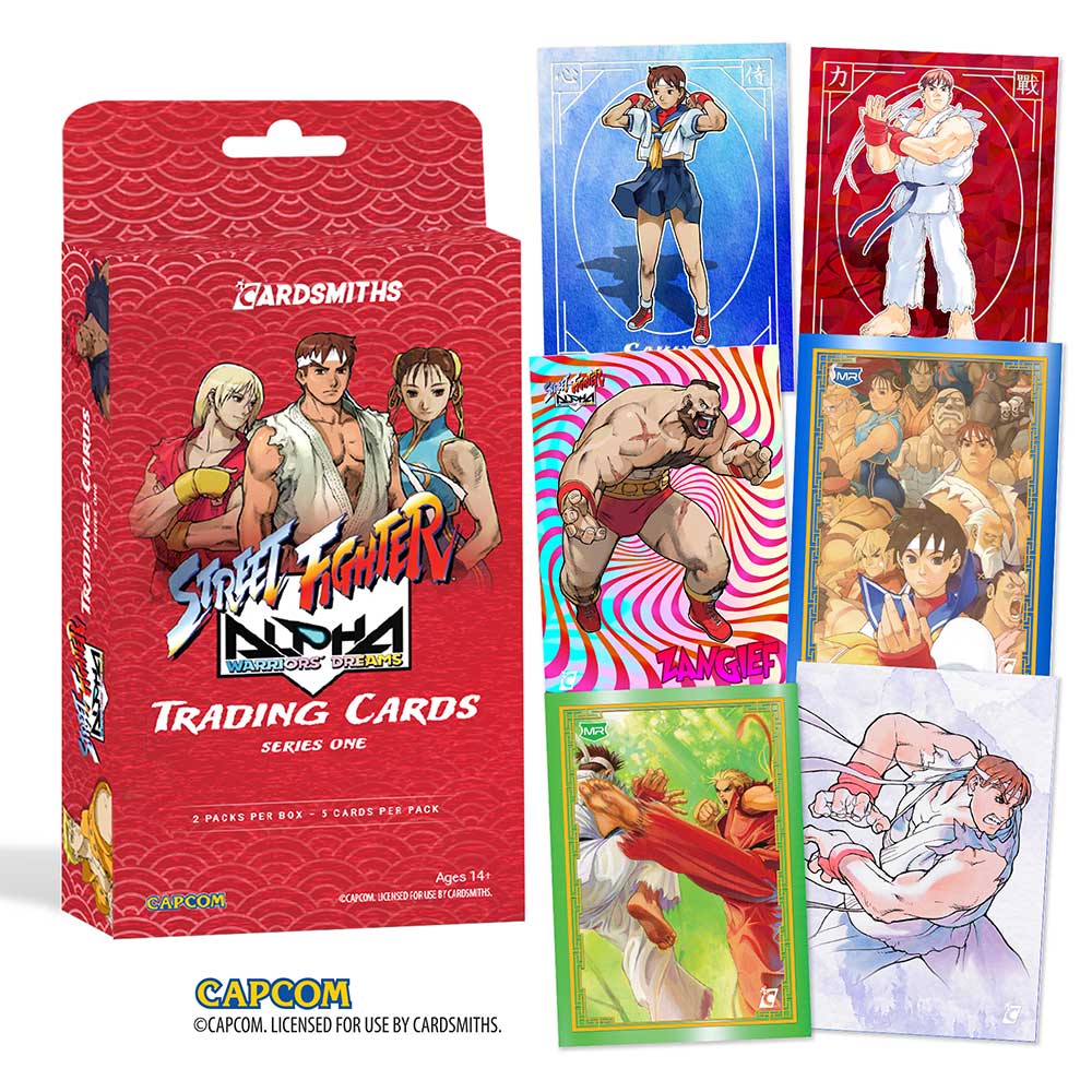 Cardsmiths Unveils Street Fighter Alpha Trading Cards