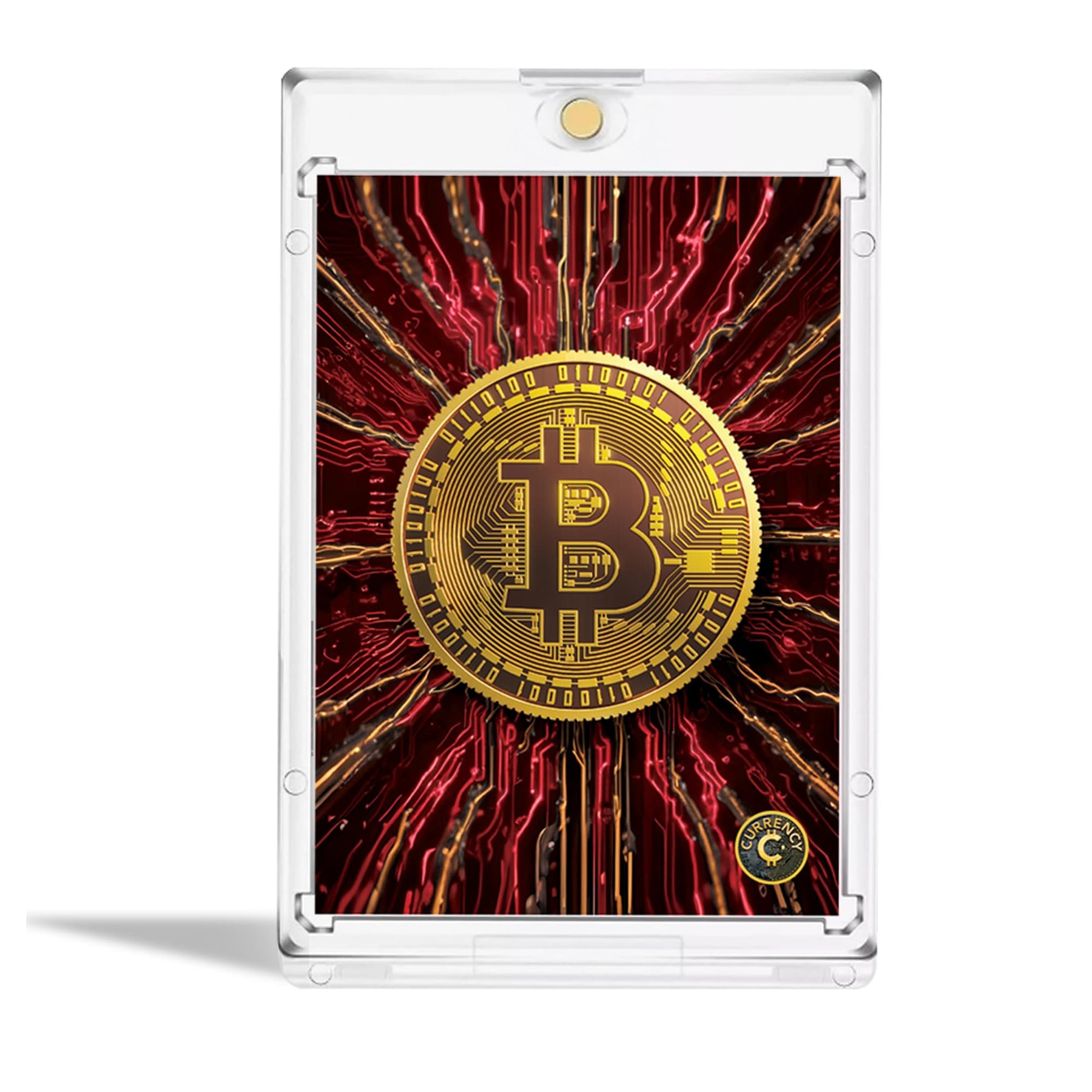 Cardsmiths Currency Bitcoin Refractor Trading Card | 2024 Convention Exclusive