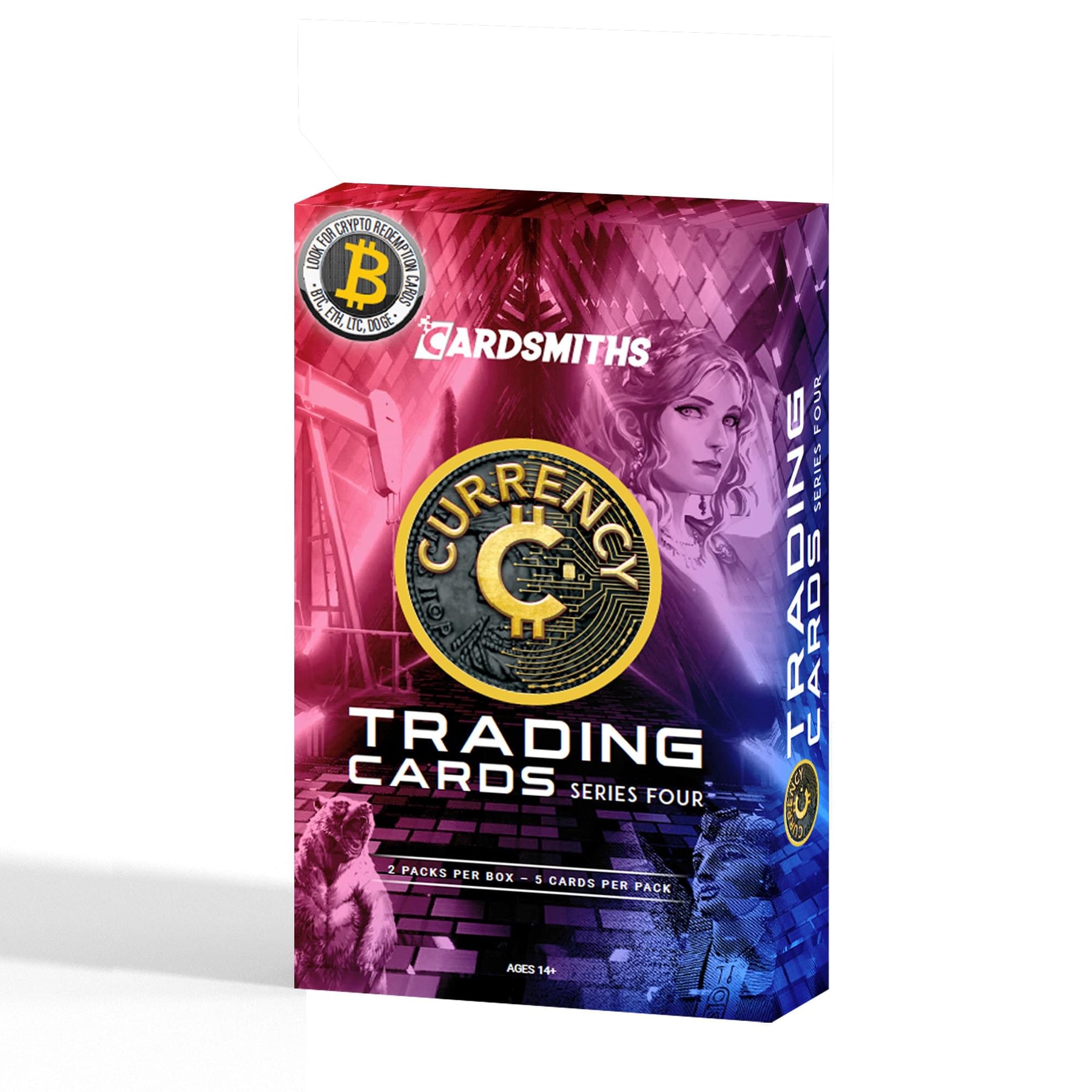 Currency Series 4 Trading Card Set Collector Box Master Case | 48 Boxes