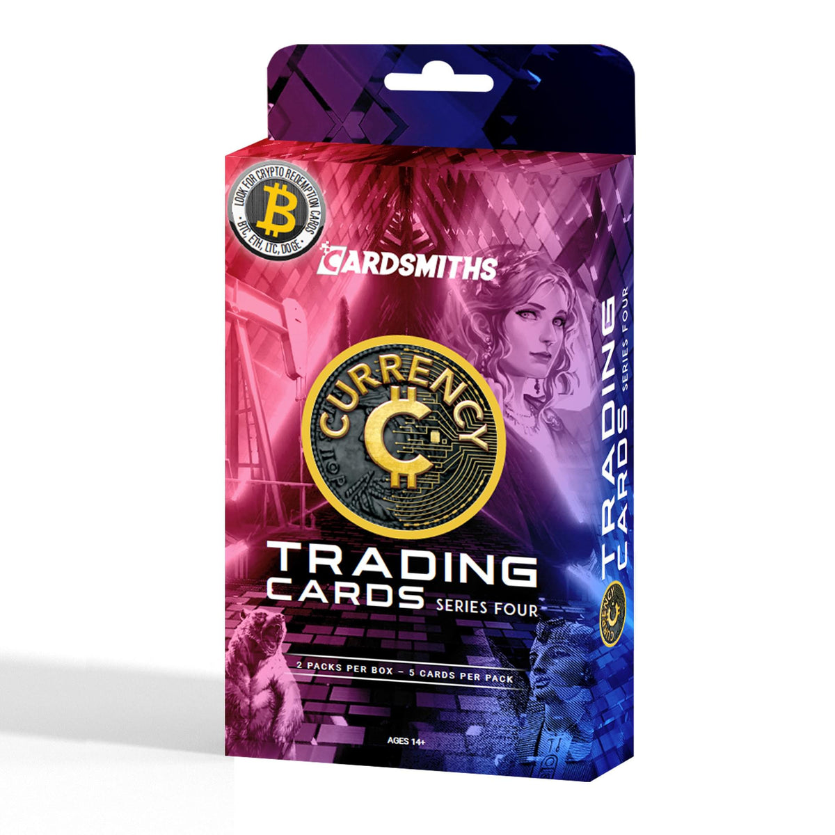 Currency Series 4 Trading Card Set Collector Box | 2 Packs