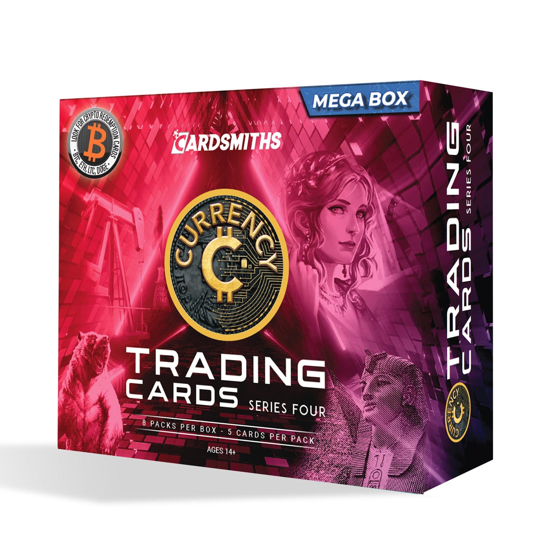 Currency Series 4 Trading Card Set Mega Box Inner Carton | 6 Boxes