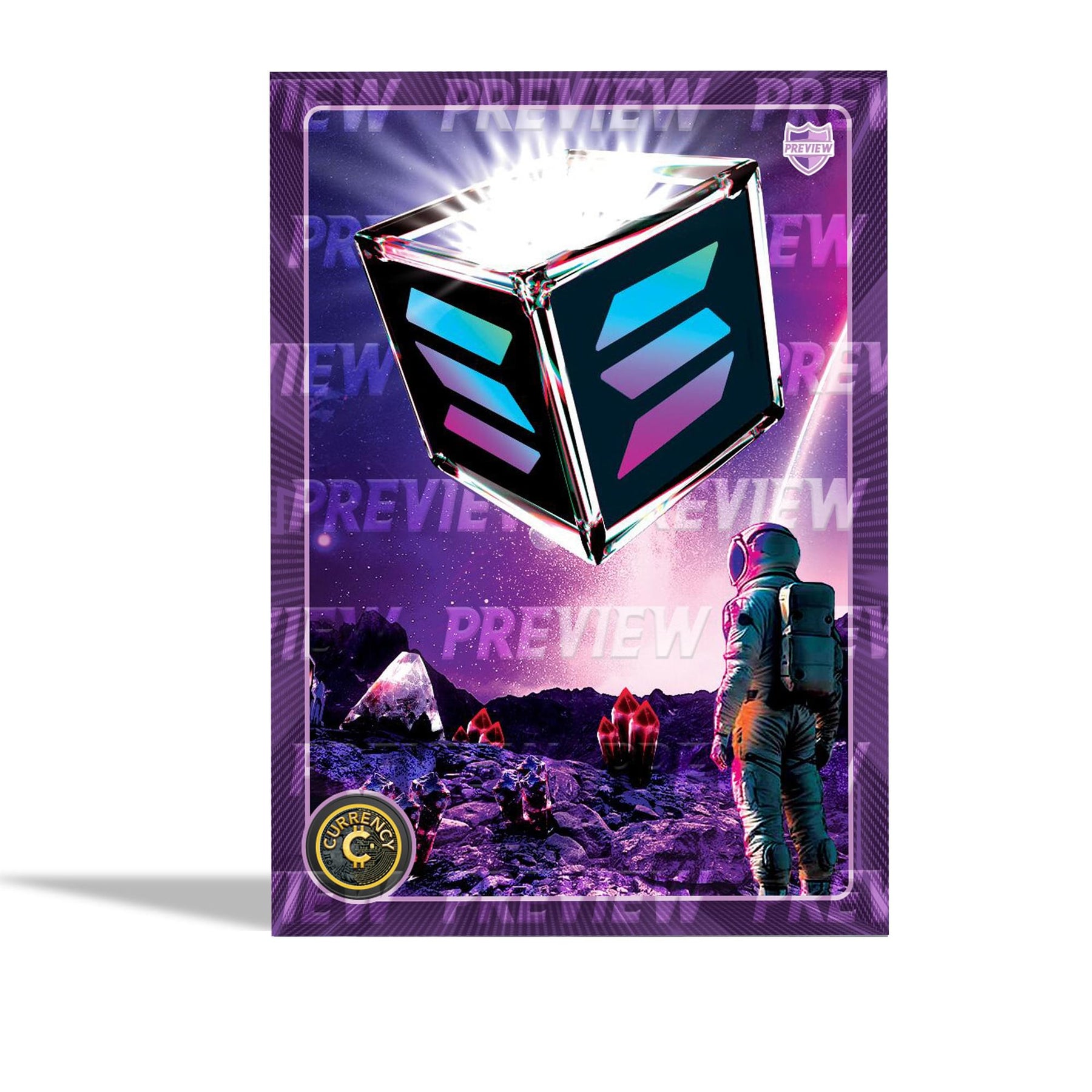 SPACE: Galactic Edition Trading Cards 8-Pack Mega Box