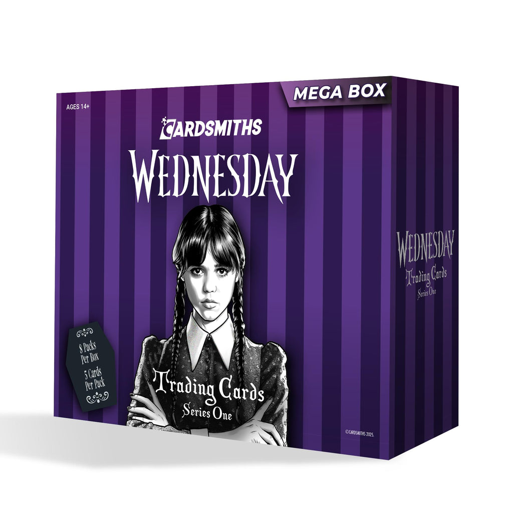 Wednesday Series 1 Trading Cards Mega Box Inner Carton | 6 Boxes