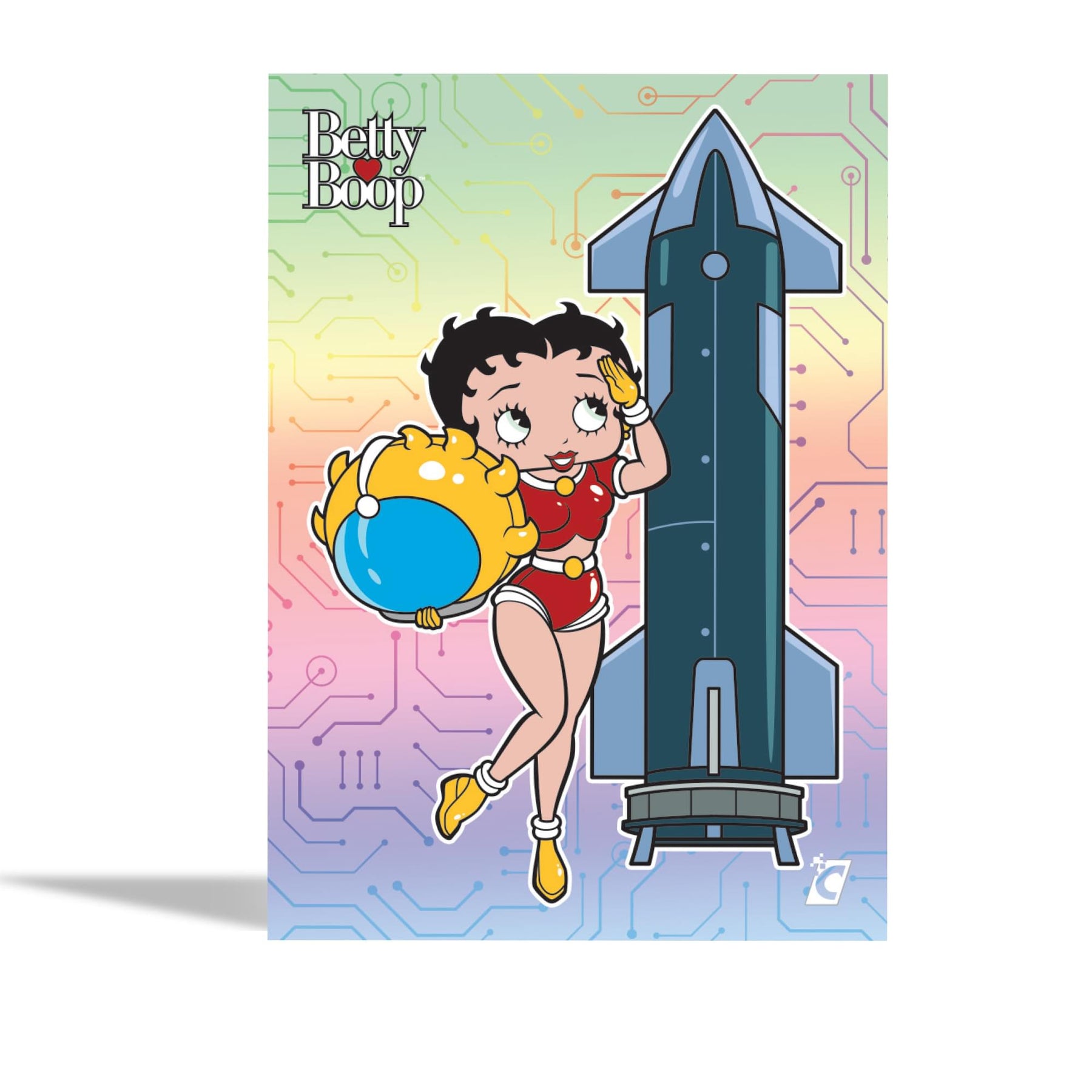 Betty Boop Then & Now Series 1 Trading Cards Mega Box Inner Carton | 6 Boxes