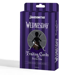 Wednesday Series 1 Trading Cards Collector Box | 2 Packs