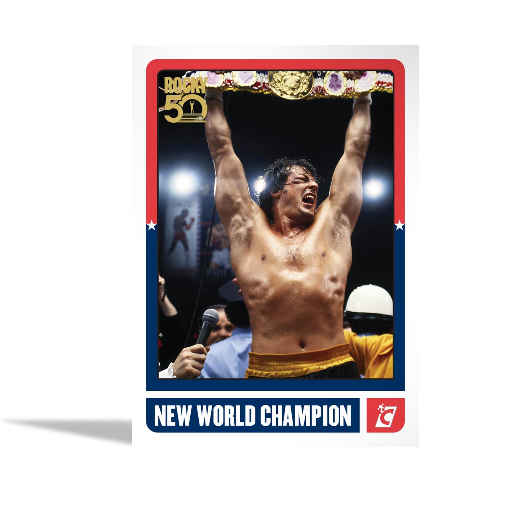 Rocky 50th Anniversary Trading Cards Collector Box Master Case | 48 Boxes