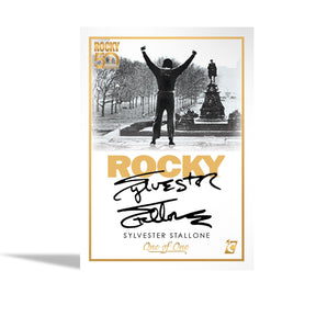 Rocky 50th Anniversary Trading Cards Collector Box Master Case | 48 Boxes