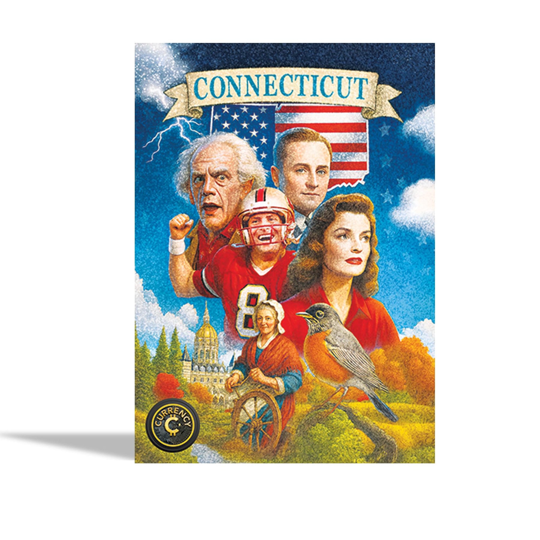 Currency Series 6 Trading Cards Collector Box | 2 Packs