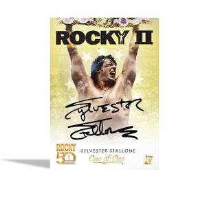 Rocky 50th Anniversary Trading Cards Mega Box Master Case | 24 Boxes