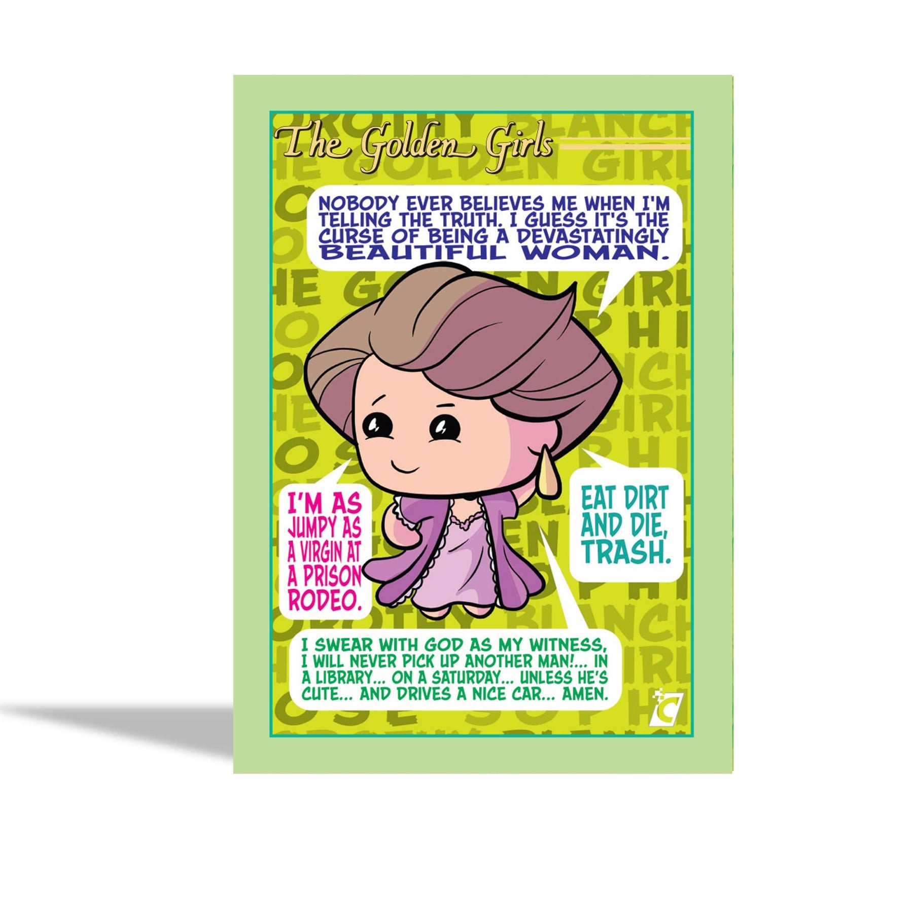 The Golden Girls Series 1 Trading Cards | 2-Pack Collector Box